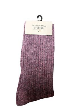 New Pas Normal Studios Escapism Melange Wool Blend Cycling Socks Medium
